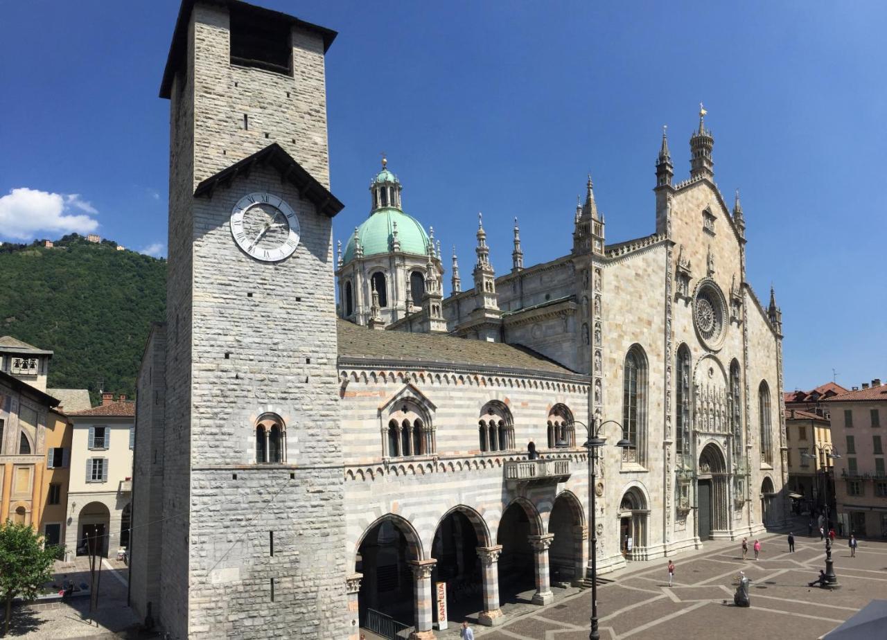 Ancient Courtyard Bonanomi In Como Historic Centre Экстерьер фото